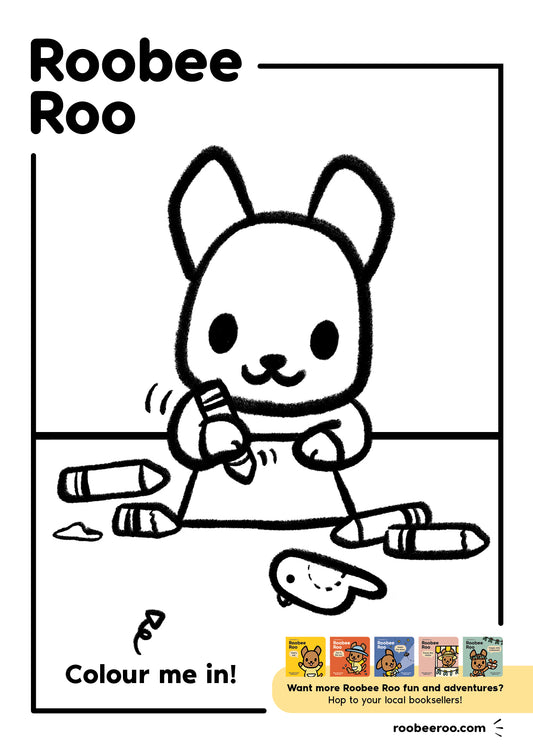 Free Activity | Colour in Roobee Roo!
