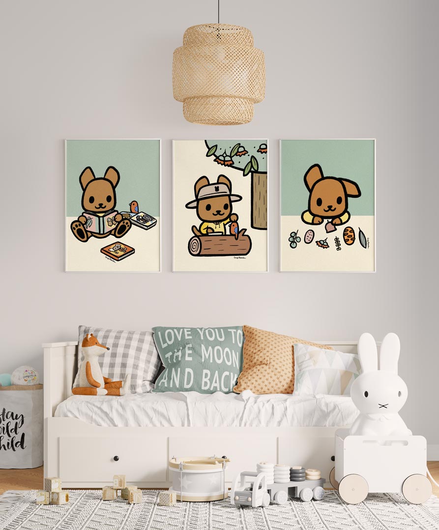 Green Kids Room - Set of 3 | Gives 15+ Meals