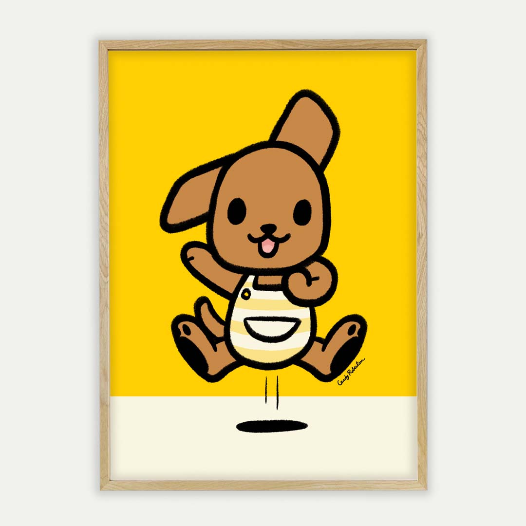 Inspire Kids' Room Decor with Vibrant Roobee Roo Character Art