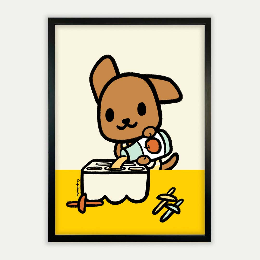 Stylish Character Art for Room Inspiration in Kids' Spaces