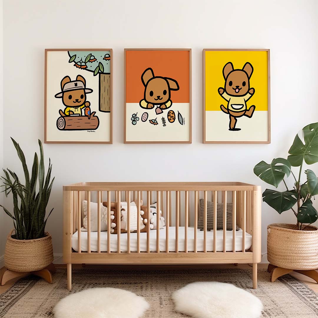 Modern Character Design for Chic Kids' Living Spaces - A Dash of Childhood Magic
