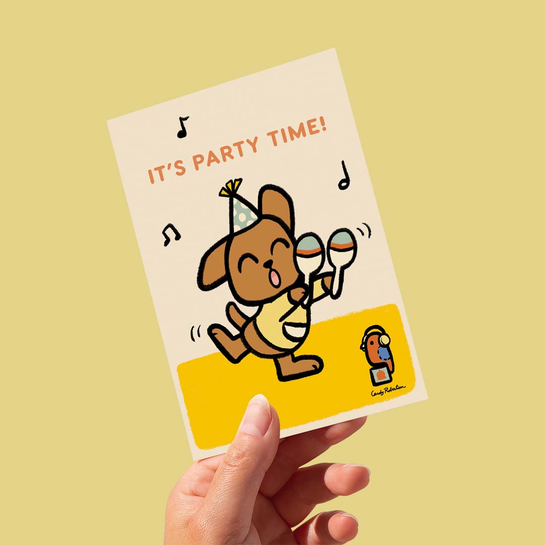 Unique Greeting Cards: Roobee Roo's Bold and Colourful Artistry