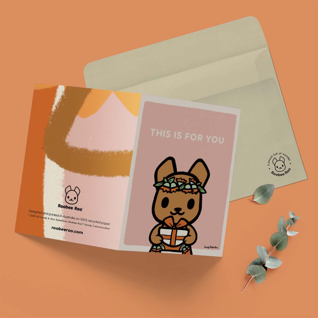 Roobee Roo's Character Art on Greeting Cards: A Touch of Australia