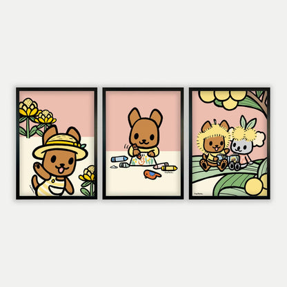Pink Kids Room - Set of 3 | Gives 15+ Meals
