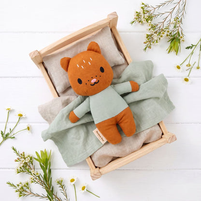 Quizzy Quoll linen doll