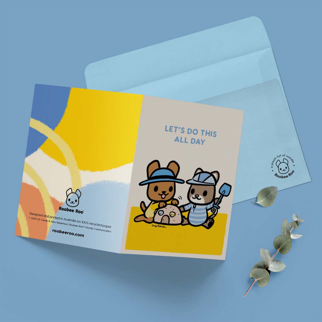 Elevate Your Greeting Card Collection with Roobee Roo's Modern Characters